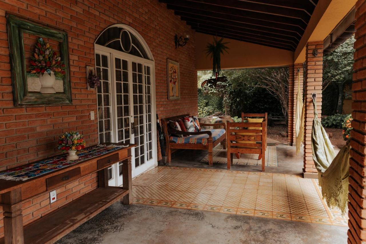 Hotel Pousada Chale Das Flores Sertãozinho Exterior foto