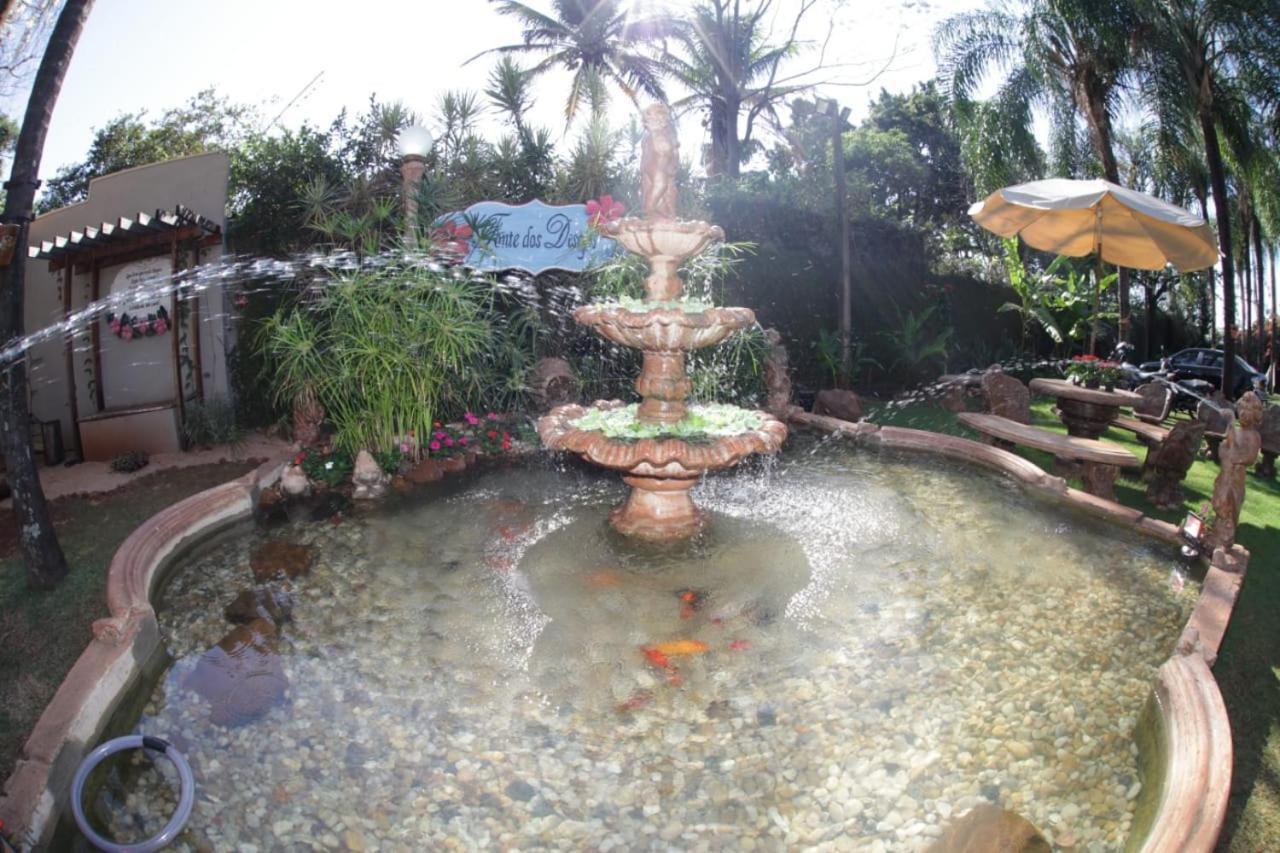 Hotel Pousada Chale Das Flores Sertãozinho Exterior foto